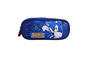 Skoltillbehör - Vadobag Sonic Still Unstoppable Pencil Case 2-Compartment - Blue - 155-01309