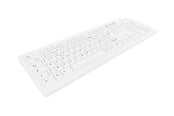 Tangentbord - Cherry Contour Active Key MedicalKey AK-C8100 - keyboard - medical hygienic design full size - AZERTY - French - white Input Device - Tangentbord - Fransk - Vit - AK-C8100F-FU1-W/FR