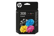 Skrivartillbehör-bläck-toner - HP 308 - 6L6S6UE#30B