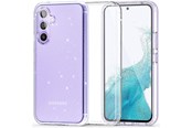 Mobile - Covers & Cases - Tech-Protect FlexAir Hybrid Case for Samsung Galaxy S23 FE - Clear Glitter - 9319456607031