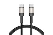 USB-kabel - Tech-Protect  UltraBoost Evo Cable USB-C / USB-C PD 100W 5A 1m - Titanium - 5906203690633