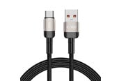 USB-kabel - Tech-Protect  UltraBoost Evo Cable USB-C / USB-A 100W 5A 2m - Titanium - 5906203690756