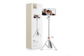 Andra mobiltillbehör - Tech-Protect L03S Bluetooth Selfie Stick with Remote Control Tripod up to 148cm and 180 Head - White - 5906203691180