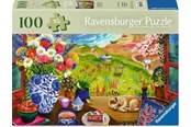 Pusselspel - Ravensburger View Out The Window 100p Ad - 9+ - 12001732