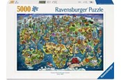Pusselspel - Ravensburger World Map 5000p - 14+ - 12001738