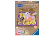 Pusselspel - Ravensburger WOODEN Peppa Pig 22p - 4+ - 12004082