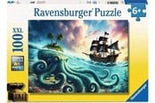 Pusselspel - Ravensburger Pirate Treasure 100p - 6+ - 12004263