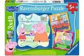 Pusselspel - Ravensburger Peppa Pig 3x49p - 5+ - 12004288