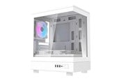 Chassi - Darkflash DB330M Computer Case + 3 Fans - Chassi - Vit - DB330M White +3F