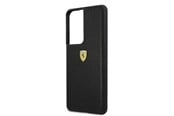 Mobile - Covers & Cases - Ferrari On Track Perforated Case for Samsung Galaxy S21 Ultra - Black - 3700740496442