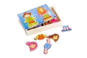 Pusselspel - Playwood Dress up puzzle Boy and Girl Trä - RS235A