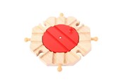 Träleksaker - Bigjigs Wooden Rails - 8 Direction Turntable - BJT134