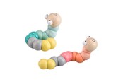 Babyleksaker - Bigjigs Wooden Worm - Pastel - 36089-error