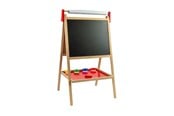 Träleksaker - Bigjigs Wooden Whiteboard and Chalkboard - 37084