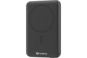 PowerBank - Sandberg SemiSolidState Magnet PowerBank - Svart - 10000 mAh - 421-51