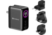 Mobile - Adapters & Chargers - Sandberg Travel Charger PD65W Display - 441-70