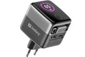 Mobile - Adapters & Chargers - Sandberg Travel Charger PD65W Display + Cable - 441-74