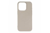 Mobile - Covers & Cases - Hurtel Liquid Silicone Case MagSafe for iPhone 16 Pro Max - Beige - 5907769363474