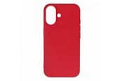 Mobile - Covers & Cases - Hurtel Liquid Silicone Case MagSafe for iPhone 16 - Red - 5907769363481