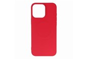 Mobile - Covers & Cases - Hurtel Liquid Silicone Case MagSafe for iPhone 16 Pro - Red - 5907769363498