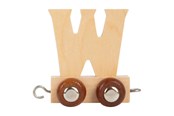 Träleksaker - Small Foot - Wooden Letter Train - W - 12 pieces - 7482-display12