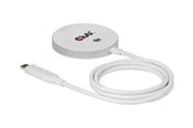 Mobile - Adapters & Chargers - Club 3D CAC-3026 wireless charging pad - Qi2 Qi cerfified MagSafe compatible magnetic - 25 Watt - CAC-3026