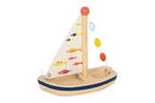 Utomhuslek - Small Foot - Wooden Sailing Boat Pacific Ocean - 12824