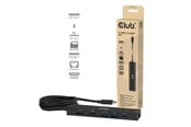 Dockning - Club 3D CSV-2555 7‑in‑1 USB‑C to HDMI Hub 4K60Hz PD 3.1 140W 1m - CSV-2555