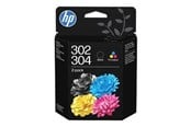 Skrivartillbehör-bläck-toner - HP 302/304 Combo Pack - B82L1AE