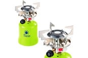 Camping & Friluftsliv - Meva Stove for Punctured Gas Cartridges FOCUS piezo Igniter 1.4kW - 8022684000123