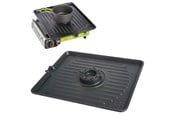 Grill & tillbehör - Meva Grill grate for gas tourist stove with burner function CAST IRON - 8590584575350