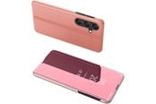 Mobile - Covers & Cases - Hurtel Clear View Case Cover for Samsung Galaxy A24 4G Cover with a Flap Pink - 9145576275955
