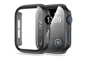 Mobiltelefontillbehör-Skyddsfilm - Tech-Protect Defense360 Case for Apple Watch 4 / 5 / 6 / SE (44mm) - Black - 6216990211652