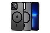 Mobile - Covers & Cases - Tech-Protect MagMat MagSafe Case for iPhone 12 / 12 Pro - Matte Black - 6216990211553