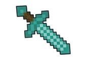 Skjutvapen - Jakks DISGUISE Minecraft Skumsvärd - 700910