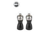 Kökstillbehör - Peugeot Fidji Set of Salt and Pepper Mills in Wood and Stainless Steel Black 12 cm - 2/2128300
