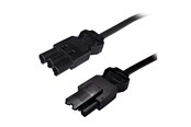 Strömkabel (extern) - Deltaco - power extension cable - GST18 to GST18 - 30 cm - DEL-118E03