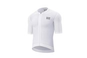Cykeltillbehör - Rockbros 15200025 Short Sleeve Cycling Jersey Size M - White - Rockbros-15200025010