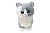 Merchandise - Ty - Beanie Boos - Furley Cat Grey/White /Plush - Plysch - 0008421374113
