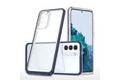Mobile - Covers & Cases - Hurtel Clear 3in1 Case for Samsung Galaxy S23+ silicone Cover with Frame Blue - 9145576272695