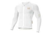 Cykeltillbehör - Rockbros YDCX008 Diamond Long Sleeve Cycling Jersey Size S - White - Rockbros-15200026009