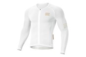 Cykeltillbehör - Rockbros YDCX008 Diamond Long Sleeve Cycling Jersey Size M - White - Rockbros-15200026010