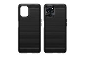Mobile - Covers & Cases - Hurtel Carbon Case for Realme 10 5G / Realme 9i 5G Flexible Silicone Carbon Cover Black - 9145576271872