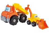 Leksaksbil - Impulse Toys Truck & Backhoe Loader - 492