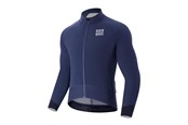Cykeltillbehör - Rockbros YDWT014 Winter Fleece Double Layer Cycling Jacket Size XXL - Blue - Rockbros-15420021008