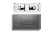 Väggfäste, AV-Möbel - StarTech.com Startech mounting kit - articulating - for flat panel - low profile - TAA Compliant - Max 85 kg - recommended for 100" - 100AP1-TV-WALL-MOUNT
