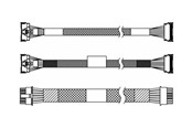 Övriga kablar - Lenovo storage cable kit - 4X97A87062