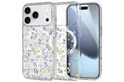 Mobile - Covers & Cases - Tech-Protect FlexAir MagSafe Case for iPhone 17 Pro - Daisies with Leaves - 5906302319596