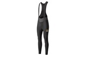 Cykeltillbehör - Rockbros YDCK012-1 Long Fleece Bib Tights with Pad Size S - Black - Rockbros-200018001
