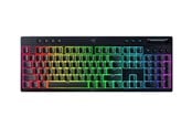 Tangentbord - Razer BlackWidow V4 Low-Profile HyperSpeed - Yellow Mechanical (Smooth and Linear) - Gaming Tangentbord - Engelska (US) - Svart - RZ03-05271500-R3M1